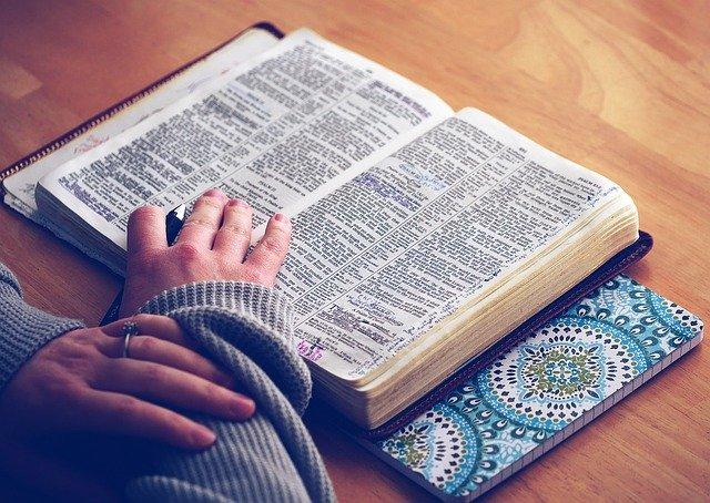 En sida om bibeln och kristendom